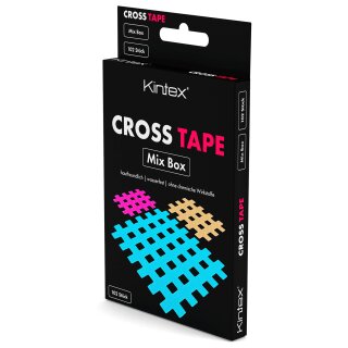 Kintex Cross Tape Mix Box mit 102 Pflaster