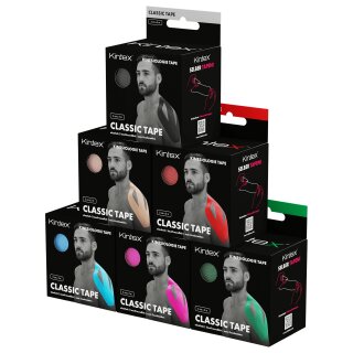 6x Kinesiology Tape 5cm x 5m Classic