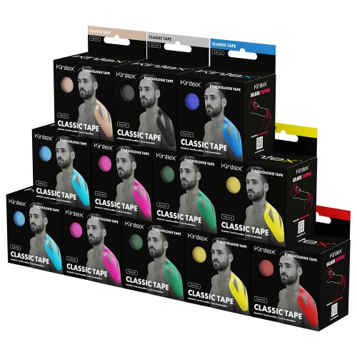 12x Kinesiology Tape 5cm x 5m Classic